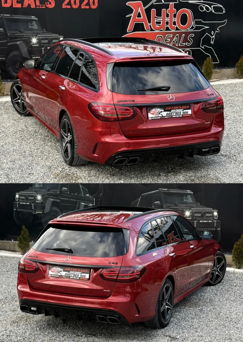 Mercedes-Benz C 43 AMG 4-MATIC* AMG* 9G* PANO* DESIGNO* СОБСТВЕН ЛИЗИНГ, снимка 5 - Автомобили и джипове - 53501228