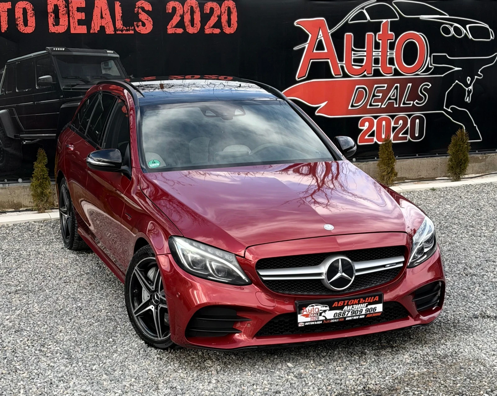 Mercedes-Benz C 43 AMG 4-MATIC* AMG* 9G* PANO* DESIGNO* �������� ������ | Mobile.bg � ����������� 1
