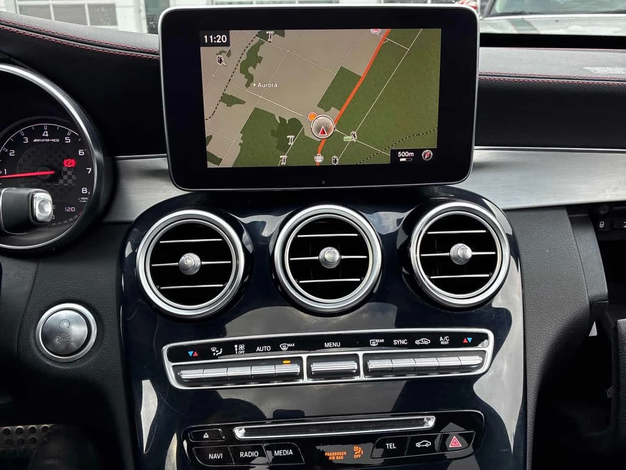 Mercedes-Benz C 43 AMG /CARFAX/360/PANO/NAVI/BURMESTER - изображение 9