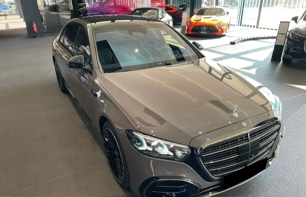 Mercedes-Benz S 450 D FACELIFT LONG 4M AMG-PLUS SUPERSCREEN BURMES TV , снимка 3 - Автомобили и джипове - 55060391