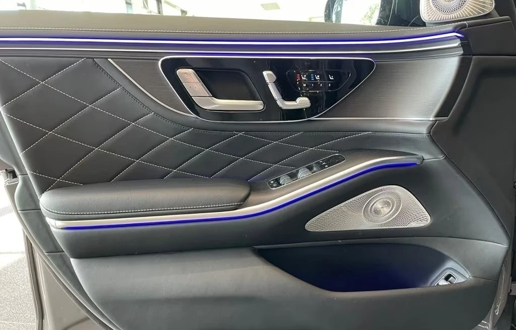 Mercedes-Benz S 450 D FACELIFT LONG 4M AMG-PLUS SUPERSCREEN BURMES TV , снимка 10 - Автомобили и джипове - 55060391