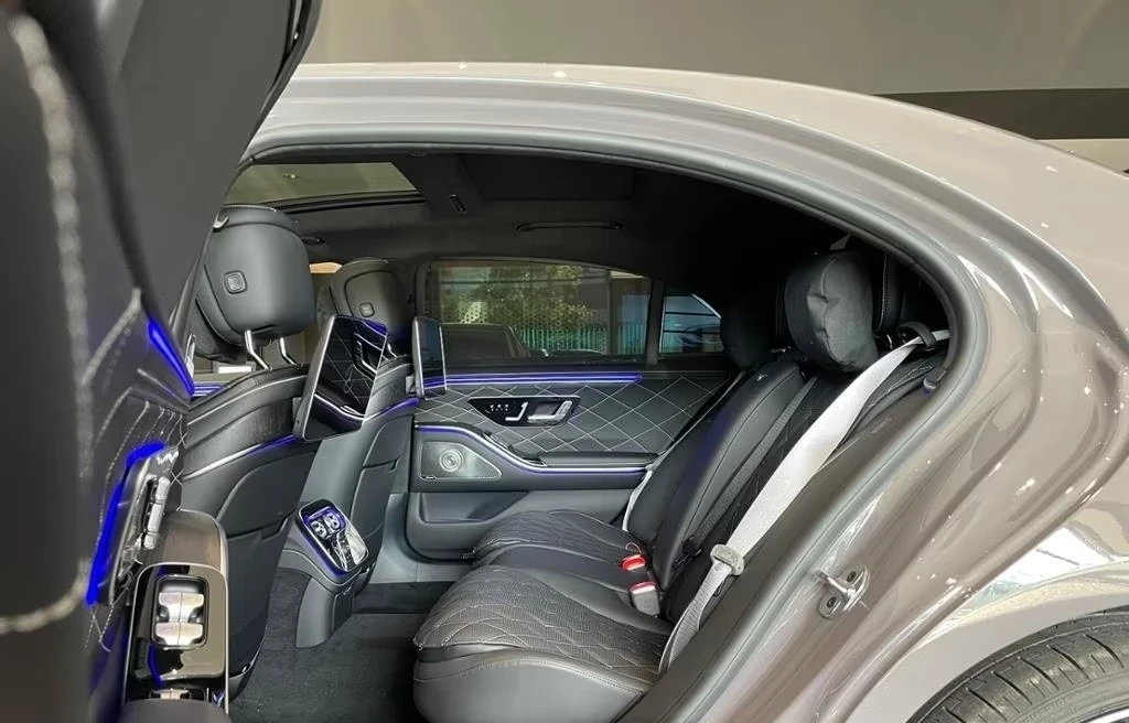 Mercedes-Benz S 450 D FACELIFT LONG 4M AMG-PLUS SUPERSCREEN BURMES TV , снимка 11 - Автомобили и джипове - 55060391
