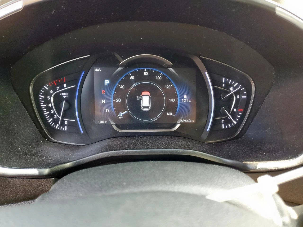 Hyundai Santa fe SEL, предно, градушкова, клип двигател  - изображение 9
