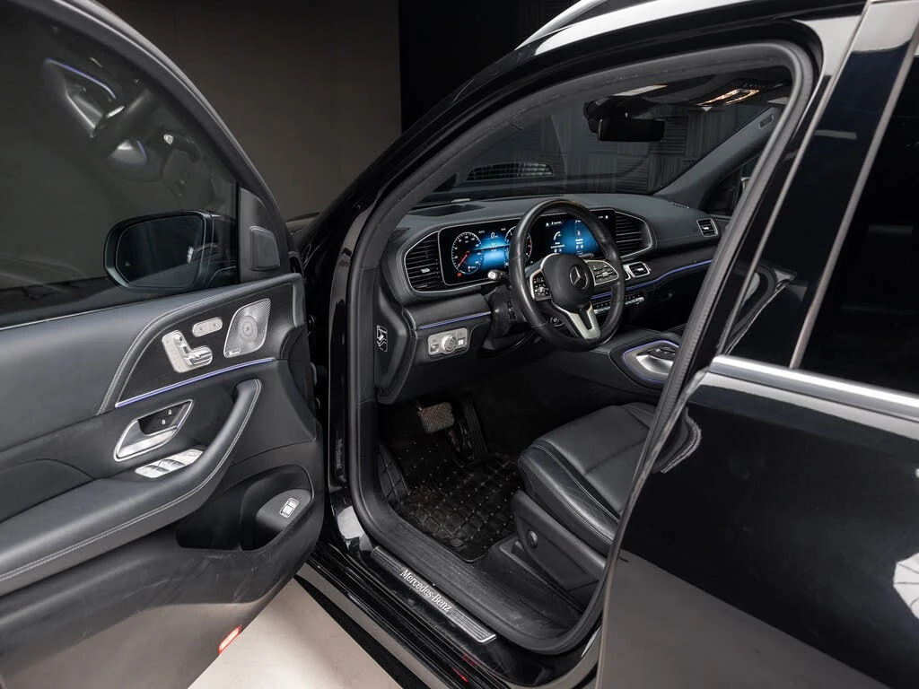 Mercedes-Benz GLE 350 4MATIC/AMG-LINE/FULL-ASSISTS/PANOROOF/BURMESTER, снимка 9 - Автомобили и джипове - 55658537