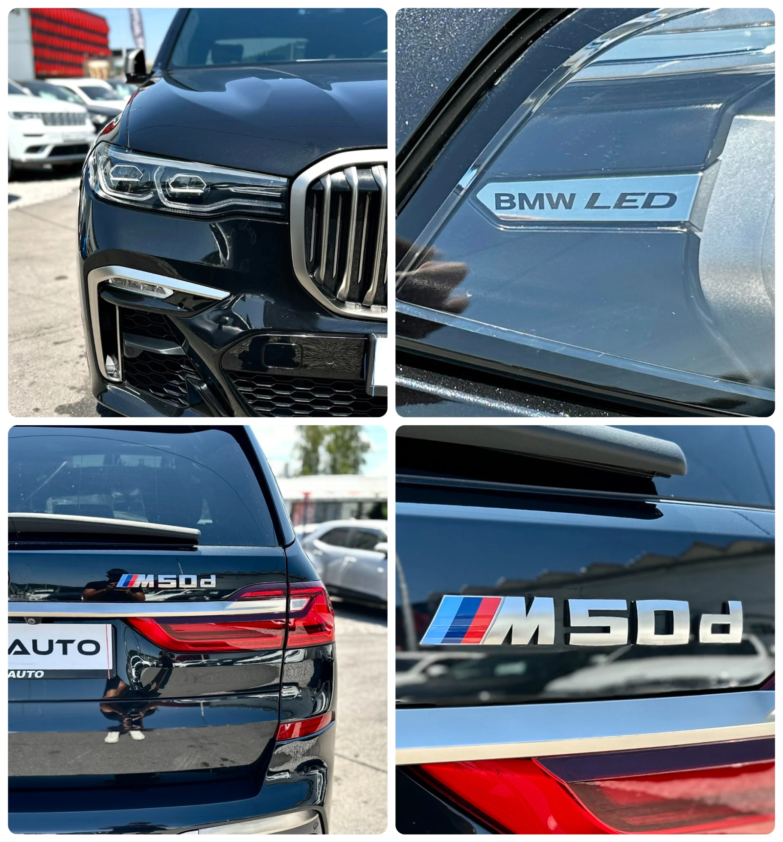 BMW X7 M50D 400HP M INDIVIDUAL HUD B&W MASSAGE TV 360', снимка 15 - Автомобили и джипове - 56105865