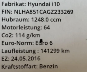 Hyundai I10 1.2 БЕНЗИН EURO6 - 13300 лв. - 13650072 8
