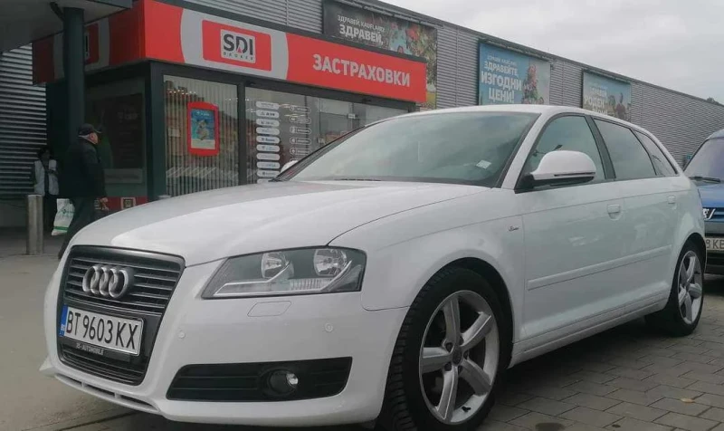 Audi A3 Sportback Sline, снимка 1 - Автомобили и джипове - 47645045