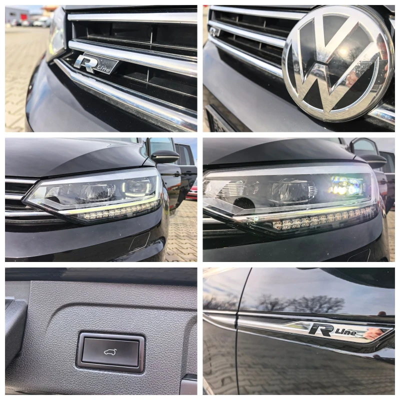 VW Touran ///Rline Full Extra 190кс Автоматик Топ Състояние, снимка 17 - Автомобили и джипове - 52975940