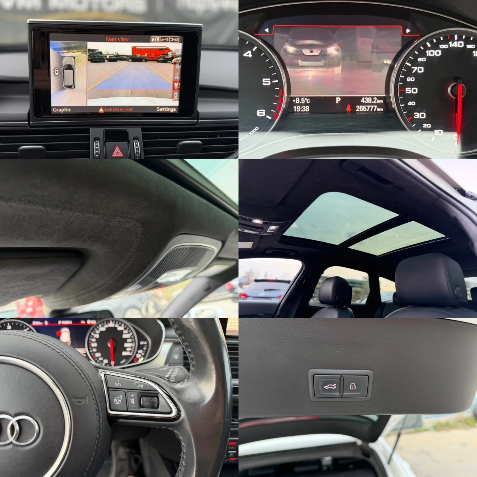 Audi A6 3.0BiTDi* EXCLUSIVE* MATRIX* 360* NIGHT* PANO* , снимка 14 - Автомобили и джипове - 54160610