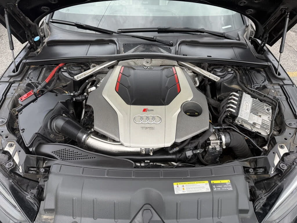 Audi Rs5 2.9TFSI* CARBON CERAMIC* BLACK OPT* МАСАЖ* 360, снимка 8 - Автомобили и джипове - 56012662