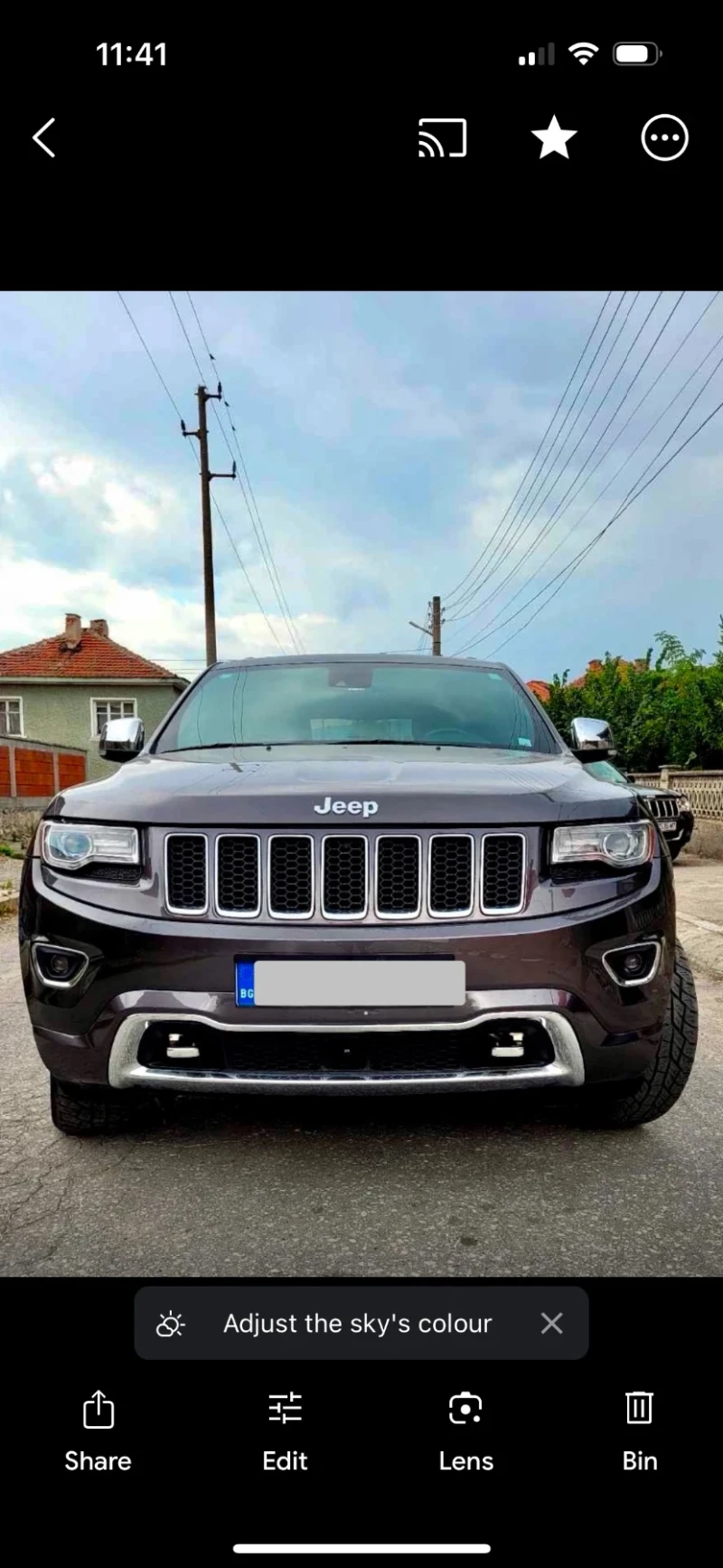 Jeep Grand cherokee Overland, снимка 1 - Автомобили и джипове - 48586399