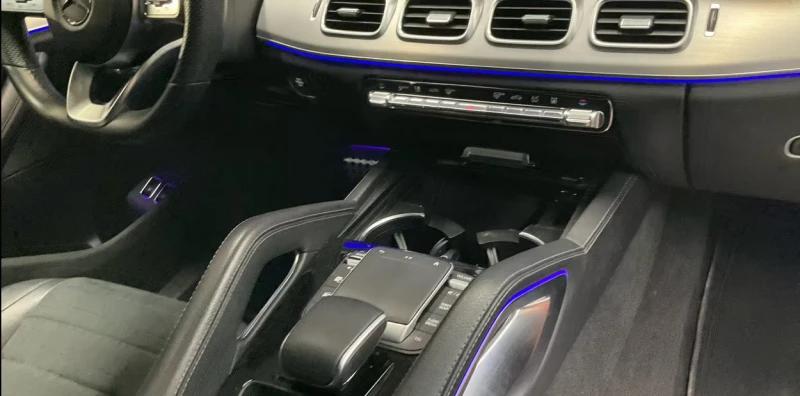 Mercedes-Benz GLE 350 COUPE/320HP/4MATIC/AMG/CAM/LED/NAVI/DIGI/ALKH/210g, снимка 8 - Автомобили и джипове - 51493319