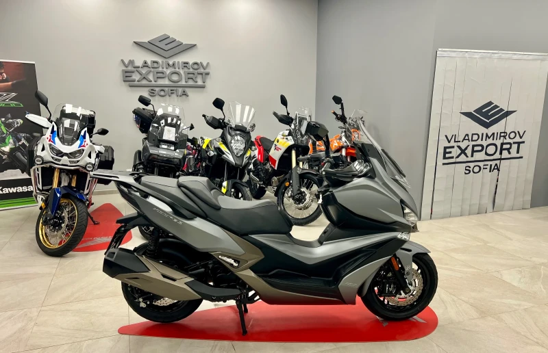 Kymco Xciting 400 S ABS TCS 2023 7000 km - 424 лв/месец, снимка 2 - Мотоциклети и мототехника - 51316293