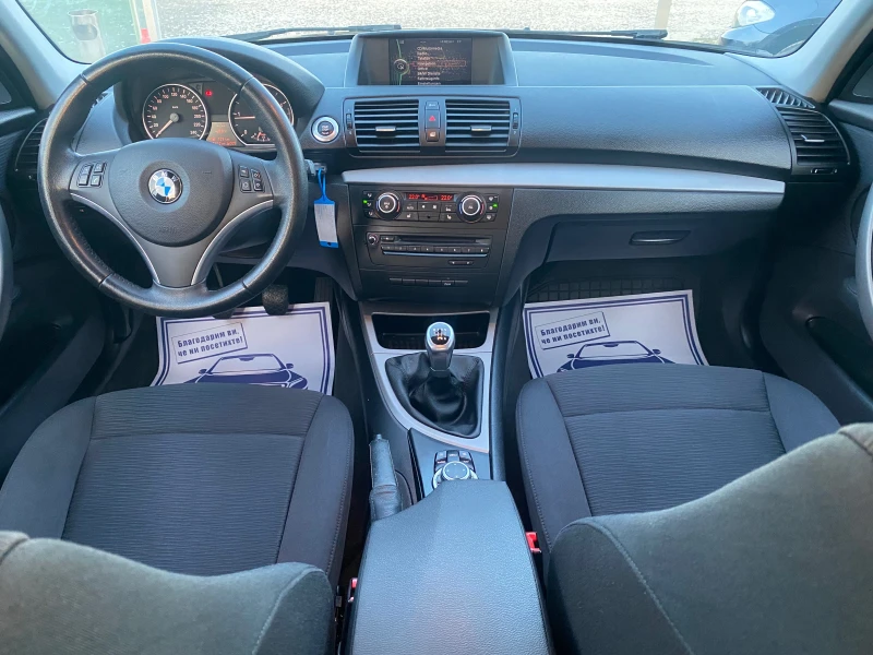 BMW 120 2.0d, 6ск, FACELIFT, ЕВРО5, XENON, НАВИ, ПОДГР, ПА, снимка 9 - Автомобили и джипове - 47358605