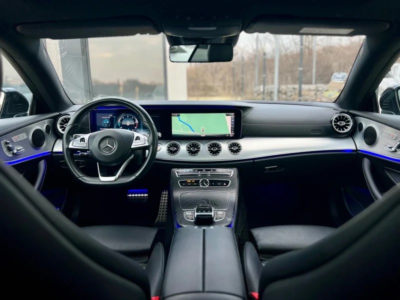 Mercedes-Benz E 220 AMG PACKAGE / 9G-TRONIC / DIGITAL COKPIT / ПОДГРЕВ, снимка 8 - Автомобили и джипове - 52846034