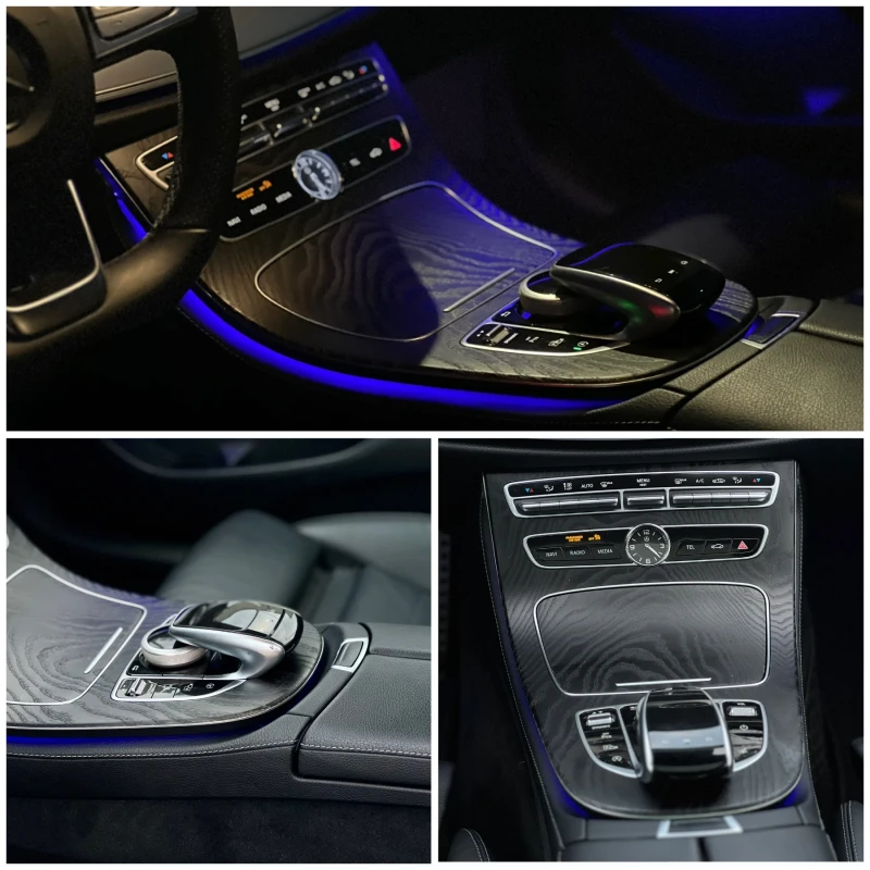 Mercedes-Benz E 220 AMG PACKAGE / 9G-TRONIC / DIGITAL COKPIT / ПОДГРЕВ, снимка 13 - Автомобили и джипове - 52846034