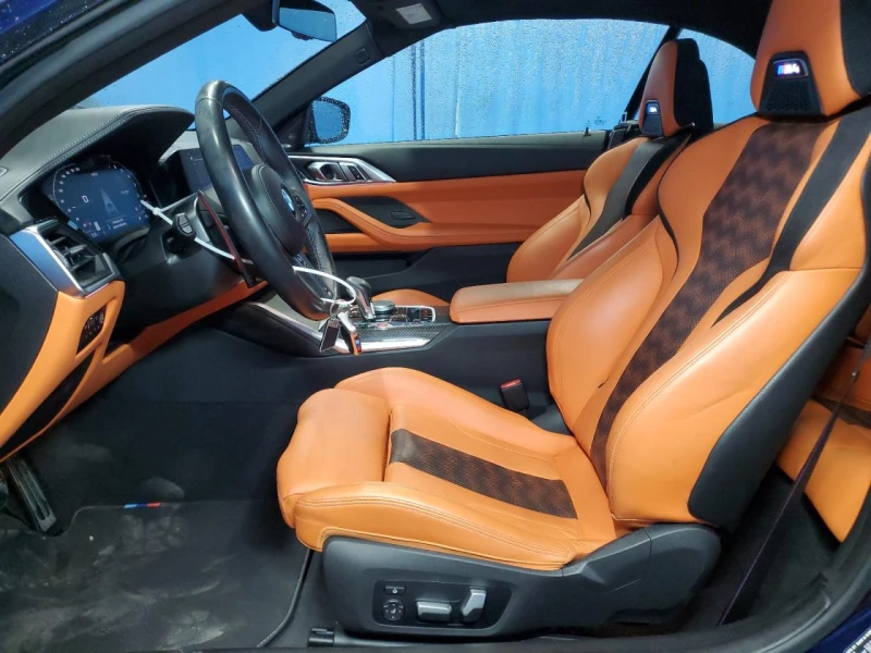 BMW M4 COMPETITION* HARMAN KARDON* ORANGE* KEYLESS, снимка 7 - Автомобили и джипове - 53446311