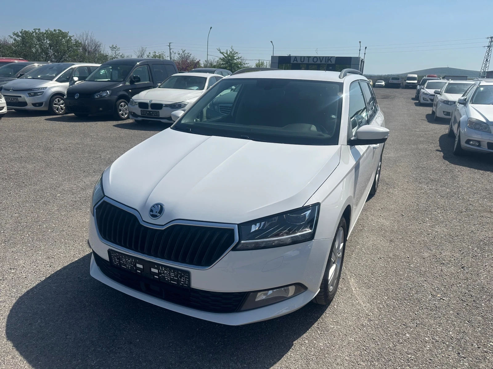 Skoda Fabia DSG* ECO* KEYLESS* LED* ПОДГРЕВ* КАТО НОВА, снимка 1