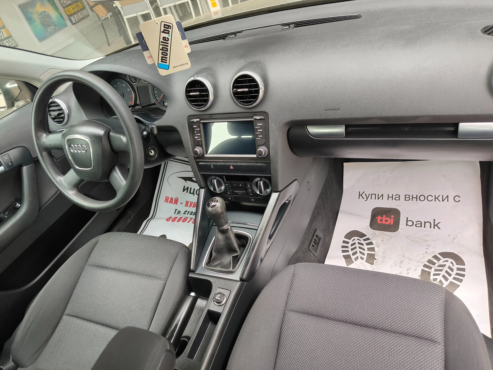 Audi A3 SPORTBACK-1, 6i-102k.c.����.������, EBPO 5B! | Mobile.bg � ����������� 11