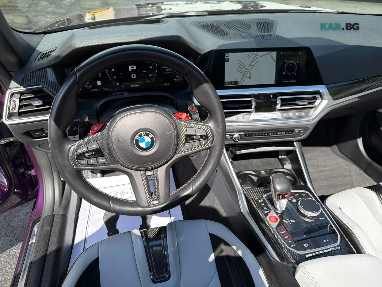 BMW M4 COMPETITION DOUBLE INDV. РЕГИСТРАЦИЯ & АВТОКРЕДИТ, снимка 8 - Автомобили и джипове - 54942790