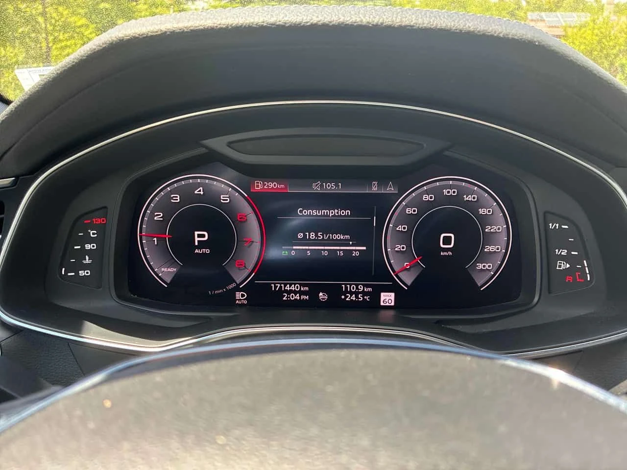 Audi A6 * Technik * ДИСТРОНИК * 360 * ОБДУХВАНЕ * ПОДГРЕВ, снимка 8 - Автомобили и джипове - 55276353