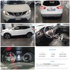 Nissan Qashqai 1.5DCI 110k.6ск NAVI 360, снимка 17