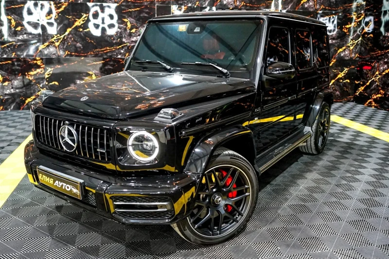 Mercedes-Benz G 63 AMG 4.0 V8 FULL BLACK LINE CARBON ЛИЗИНГ 100% , снимка 2 - Автомобили и джипове - 52730010