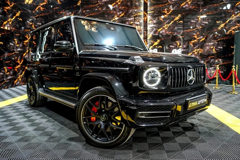 Mercedes-Benz G 63 AMG 4.0 V8 FULL BLACK LINE CARBON ЛИЗИНГ 100% , снимка 5 - Автомобили и джипове - 52730010