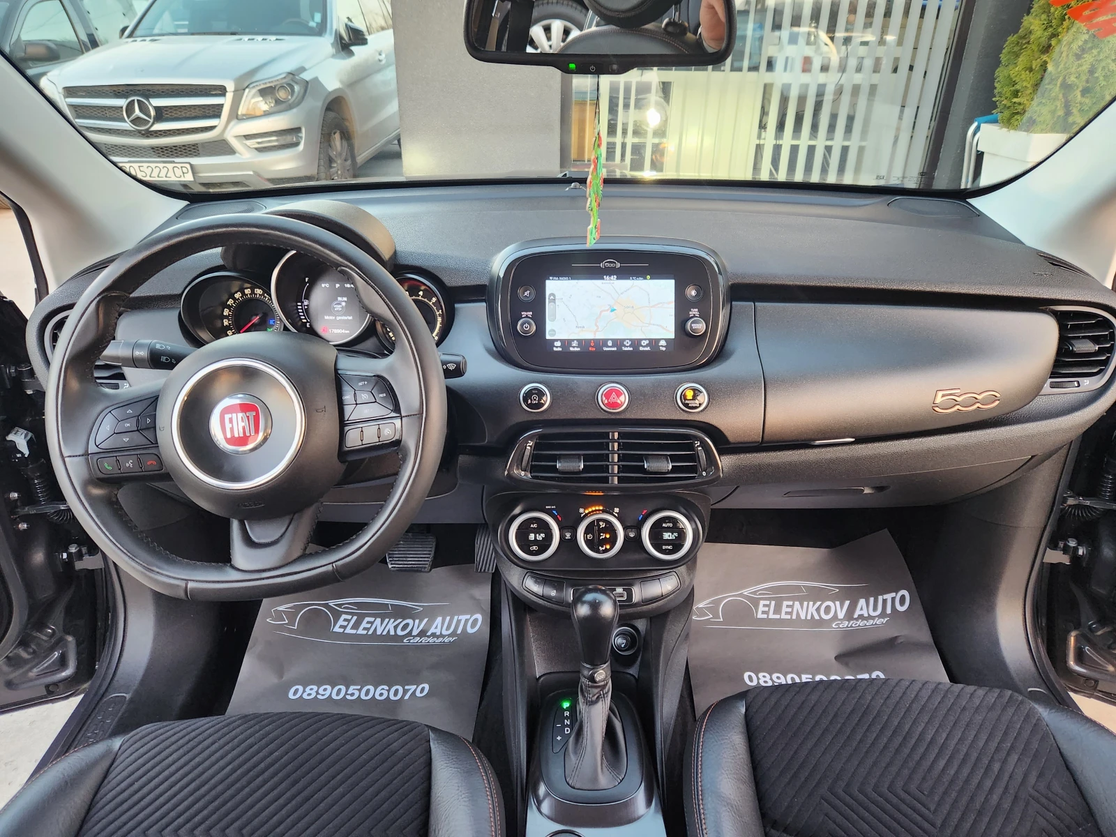 Fiat 500X 1.4T-140к.с EURO 6b-НАВИГАЦИЯ-ШВЕИЦАРИЯ - изображение 10