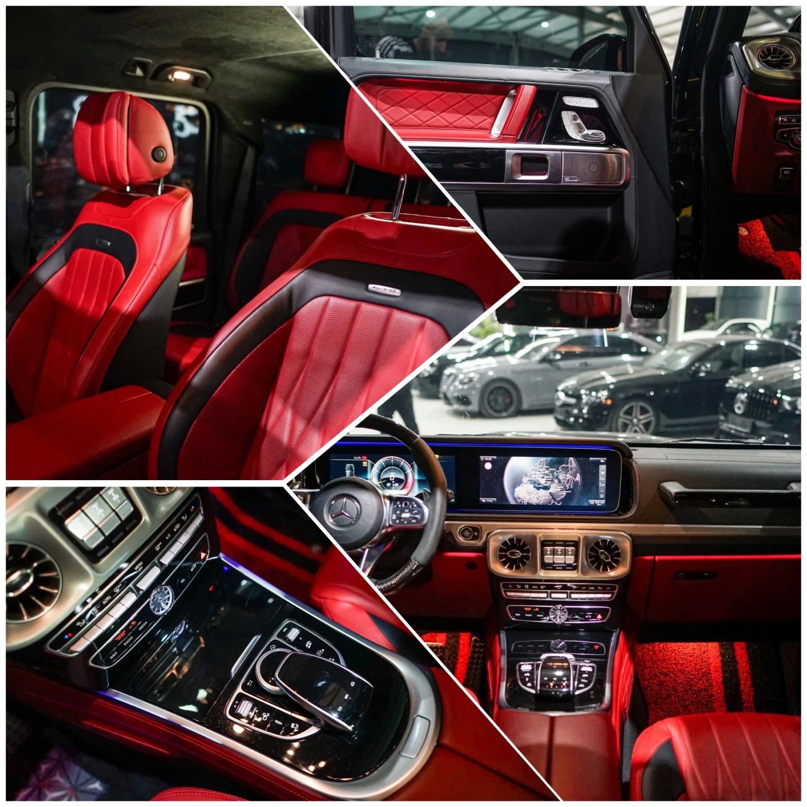 Mercedes-Benz G 63 AMG 4.0 V8 FULL BLACK LINE CARBON  100%  | Mobile.bg   16