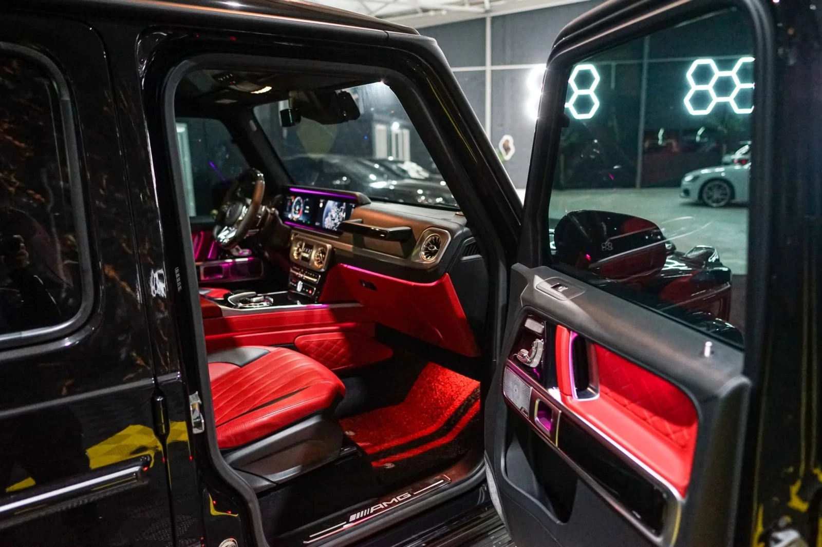 Mercedes-Benz G 63 AMG 4.0 V8 FULL BLACK LINE CARBON  100%  | Mobile.bg   11