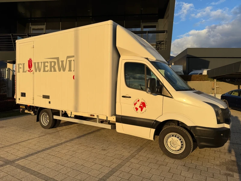 VW Crafter до 3, 5т падащ борд, снимка 2 - Бусове и автобуси - 49347773