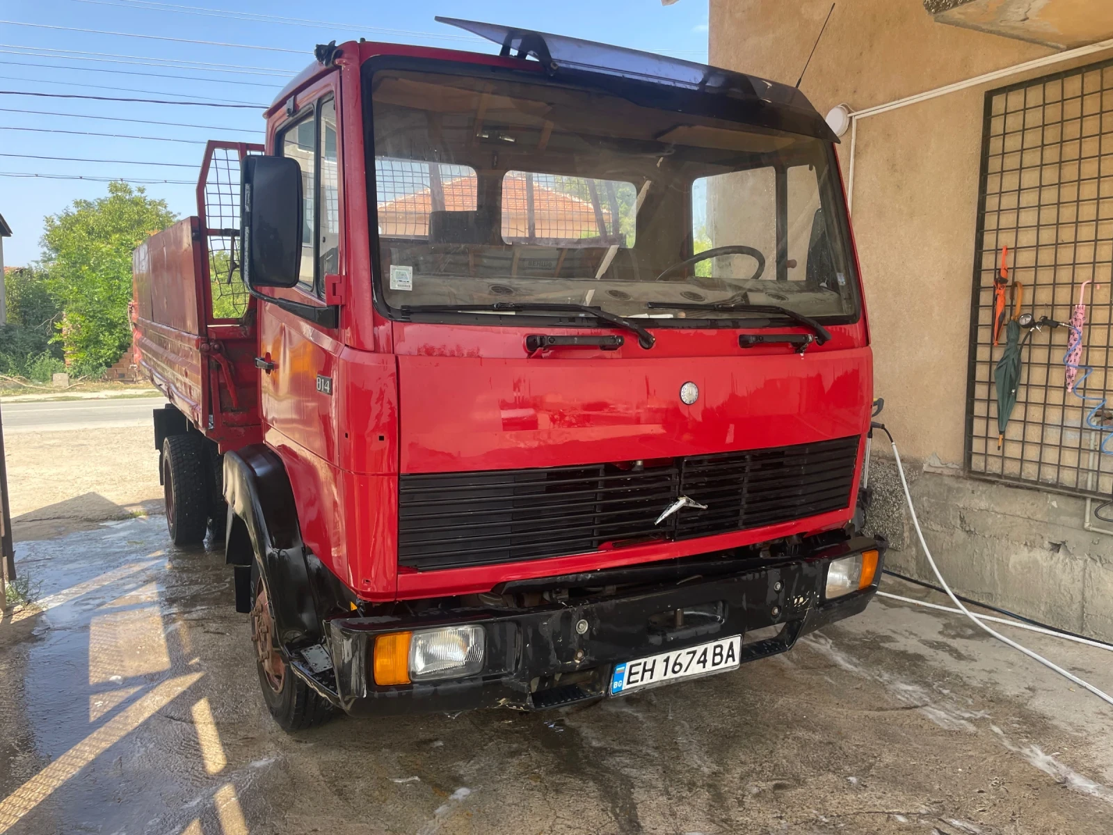 Mercedes-Benz 814 Самосвал! 