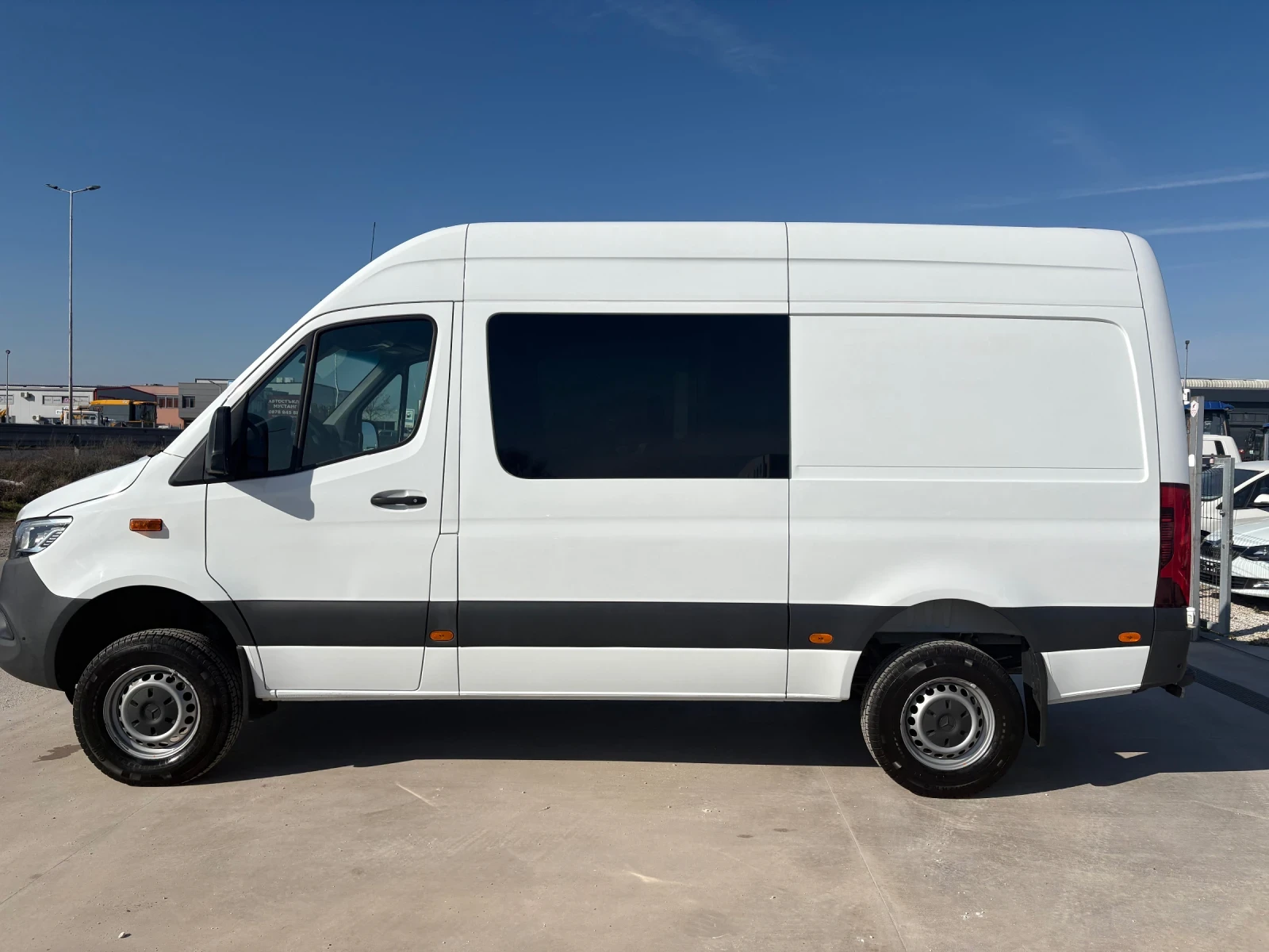 Mercedes-Benz Sprinter 316CDI-4x4 Автоматик-Клима, снимка 6 - Бусове и автобуси - 53813960