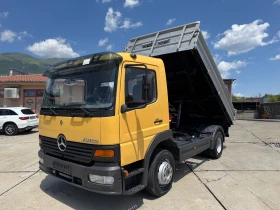 Обява за продажба на Mercedes-Benz Atego 1218 , тристранен самосвал , кош:4.30м ~47 880 лв. - изображение 1