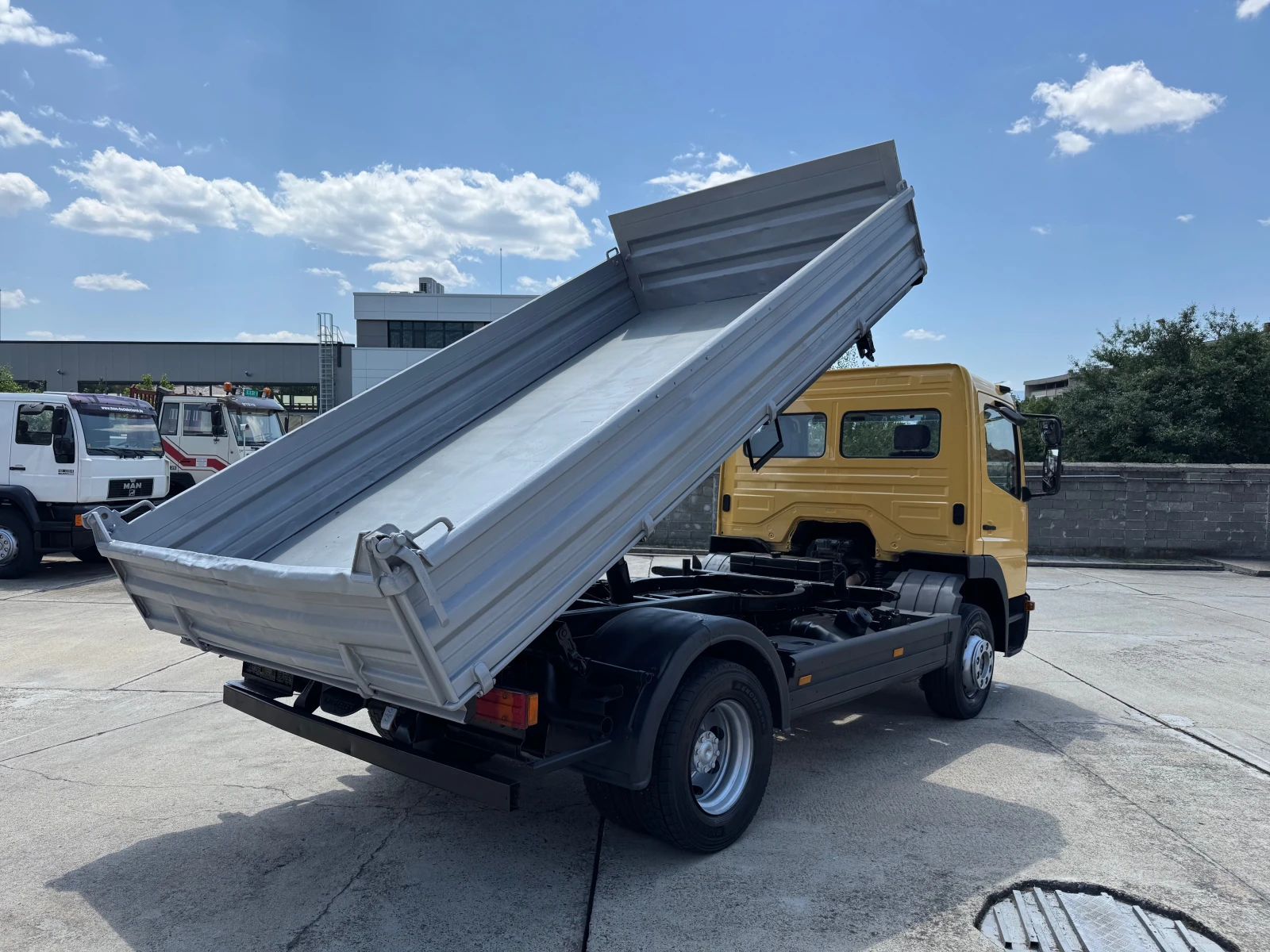 Mercedes-Benz Atego 1218 , тристранен самосвал , кош:4.30м - изображение 4