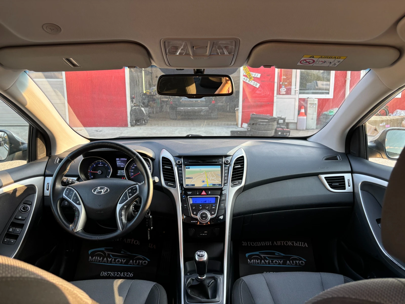 Hyundai I30 1.6CRDI ГРАДУШКА/75 000км/КАМЕРА/НАВИГАЦИЯ - изображение 10