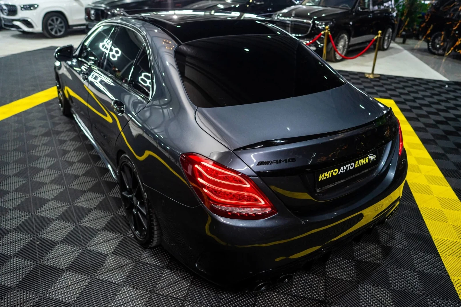 Mercedes-Benz C 43 AMG LED CARBON BURM ПАНО ЛИЗИНГ 100%, снимка 7 - Автомобили и джипове - 54218905