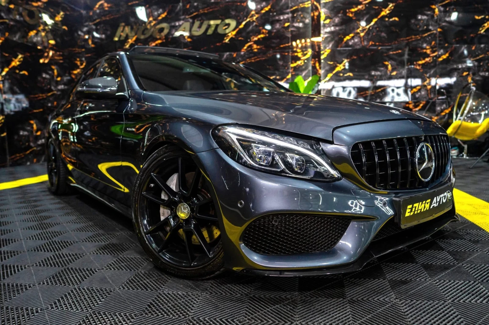 Mercedes-Benz C 43 AMG LED CARBON BURM ПАНО ЛИЗИНГ 100%, снимка 4 - Автомобили и джипове - 54218905