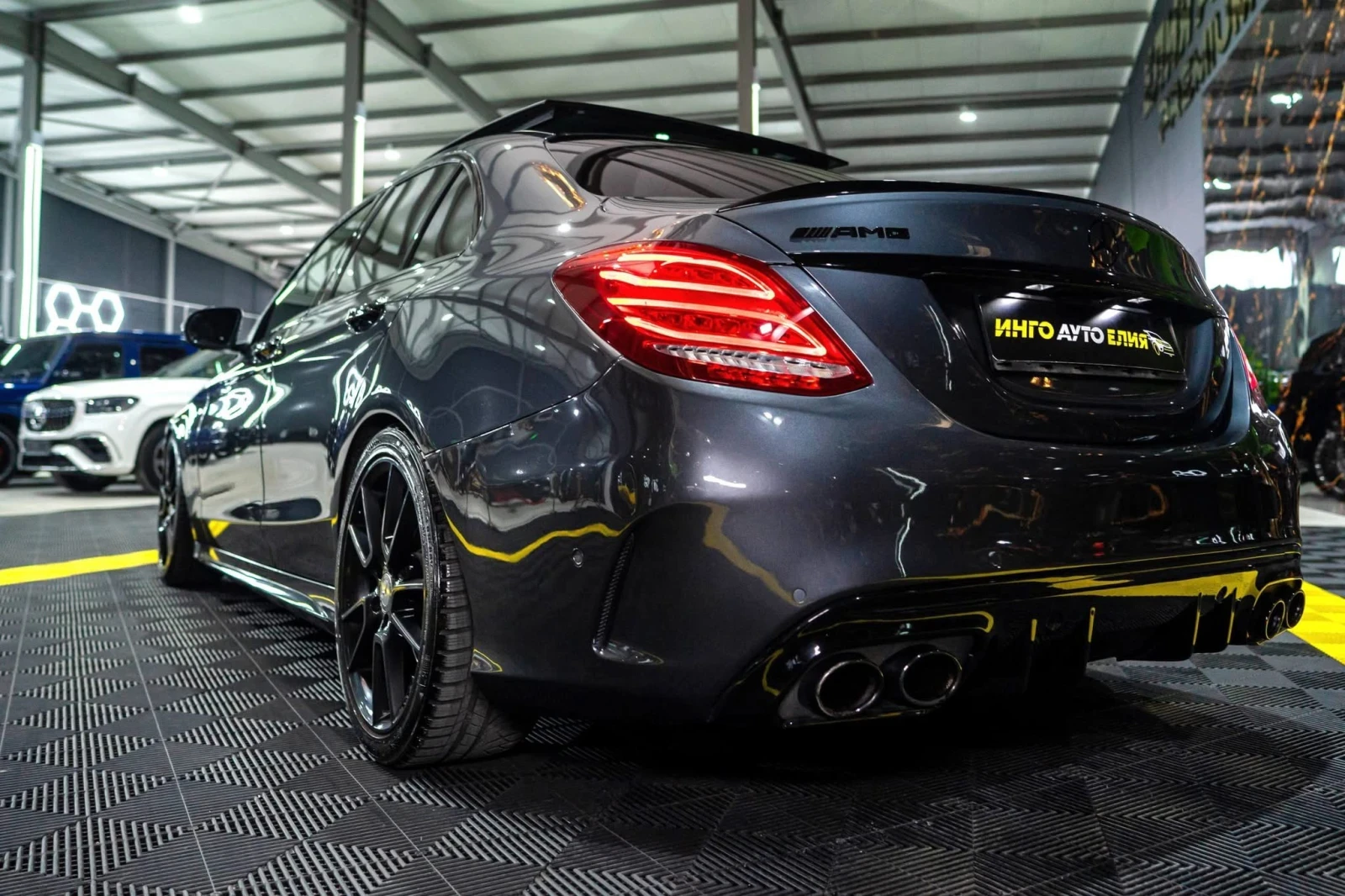 Mercedes-Benz C 43 AMG LED CARBON BURM ПАНО ЛИЗИНГ 100%, снимка 6 - Автомобили и джипове - 54218905