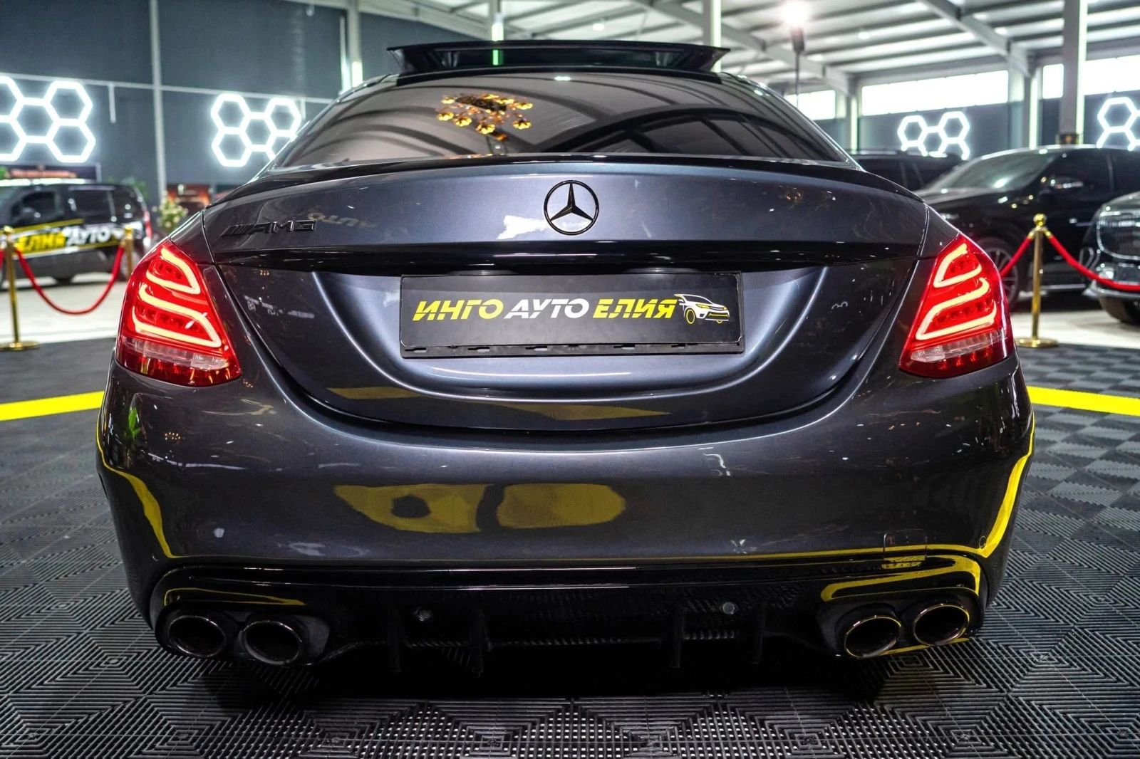 Mercedes-Benz C 43 AMG LED CARBON BURM ПАНО ЛИЗИНГ 100%, снимка 8 - Автомобили и джипове - 54218905