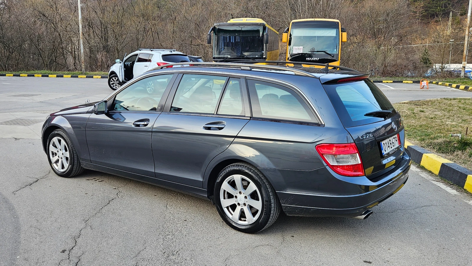 Mercedes-Benz C 220 2.2 Cdi Avtomat/Navigacia/646 motor, снимка 4 - Автомобили и джипове - 54443514