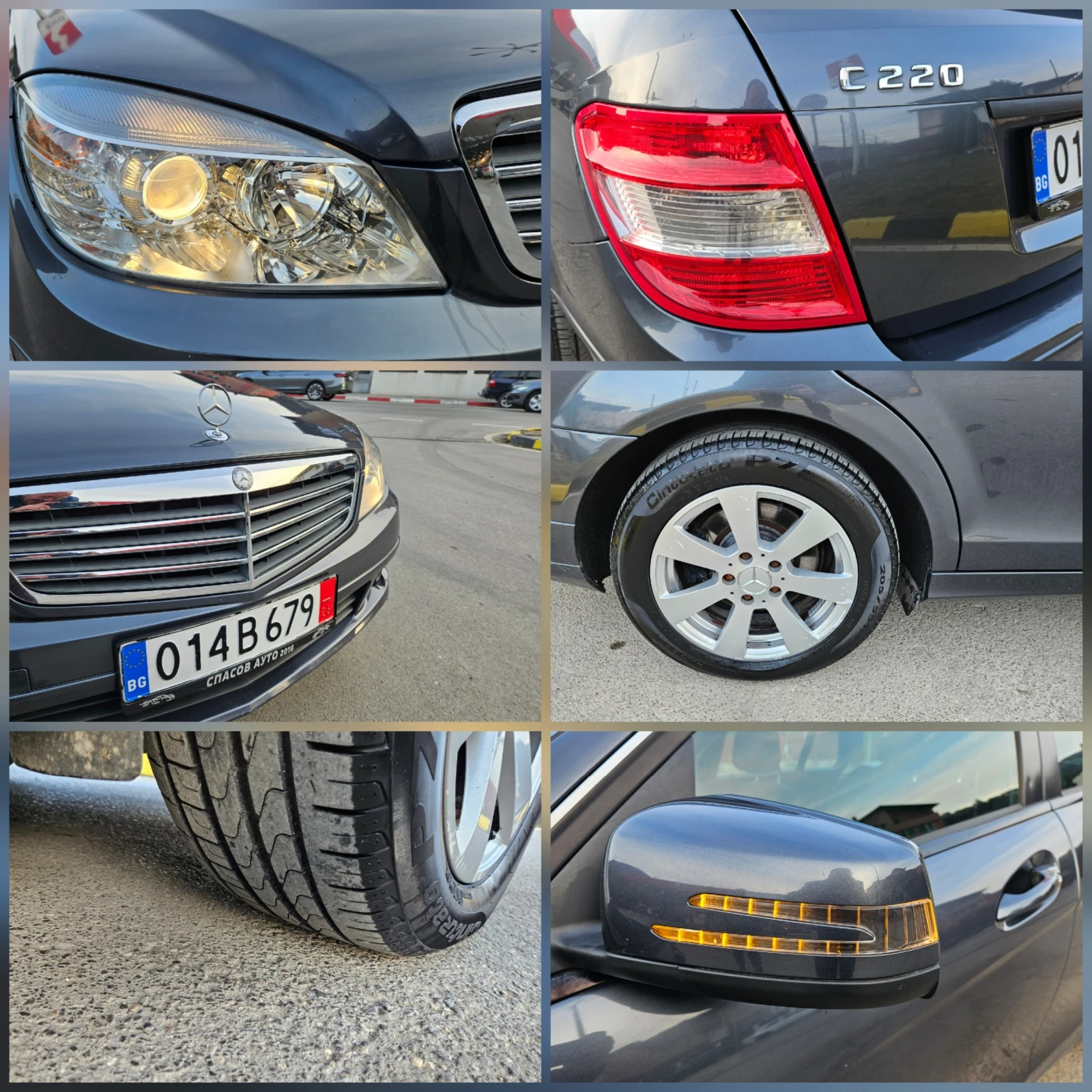 Mercedes-Benz C 220 2.2 Cdi Avtomat/Navigacia/646 motor, снимка 17 - Автомобили и джипове - 54443514