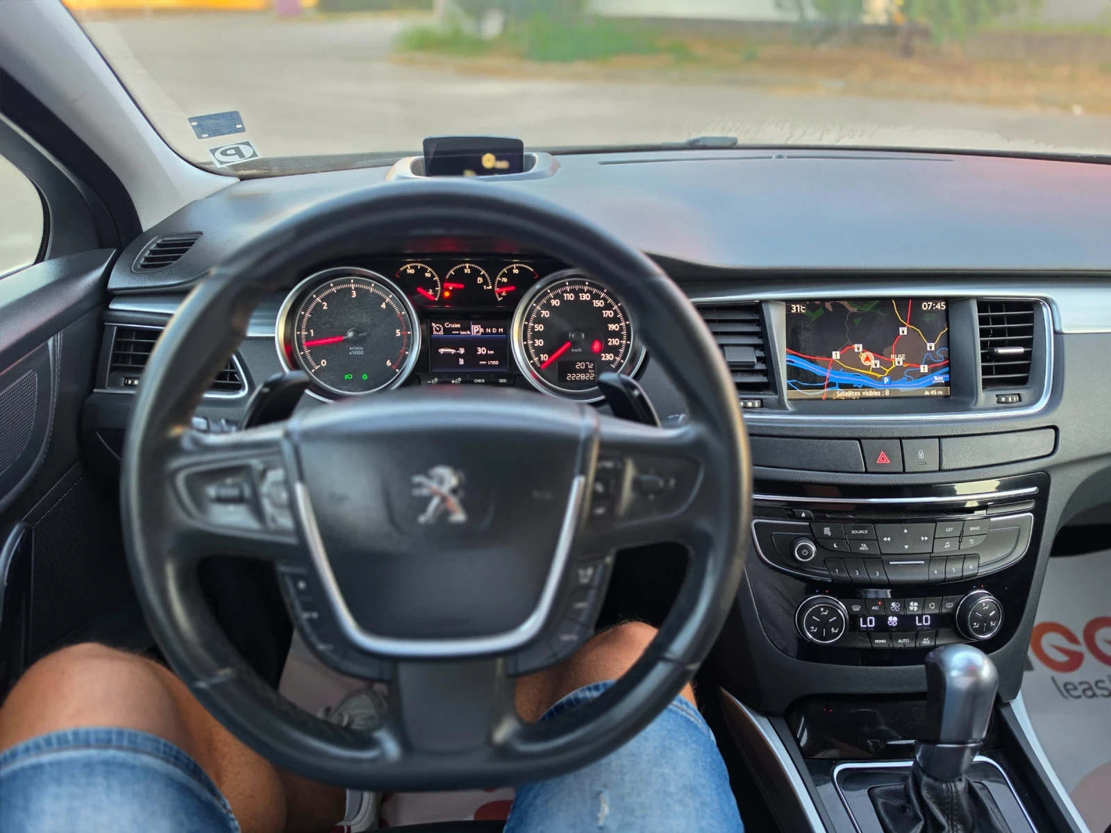 Peugeot 508 2.2GT 204hp * КЛИМАТРОНИК  * КОЖА * НАВИ * ЛИЗИНГ , снимка 15 - Автомобили и джипове - 55465062