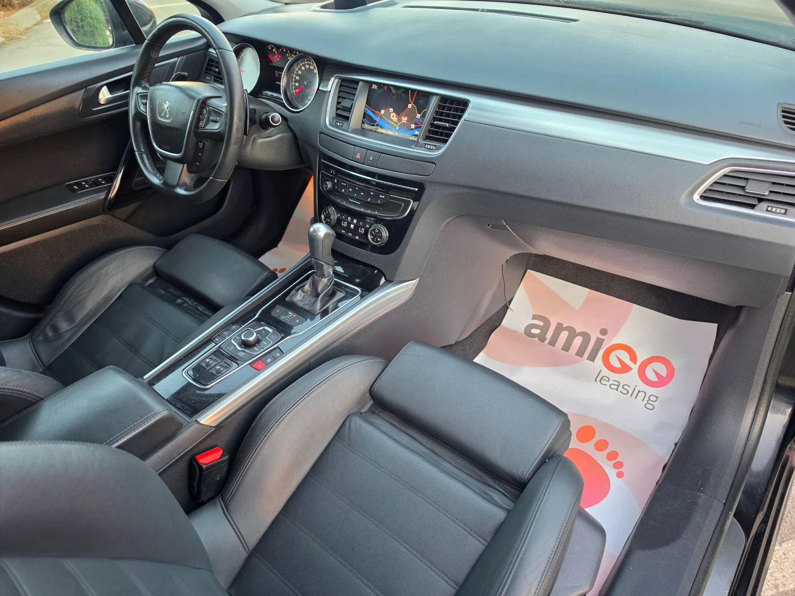 Peugeot 508 2.2GT 204hp * КЛИМАТРОНИК  * КОЖА * НАВИ * ЛИЗИНГ , снимка 11 - Автомобили и джипове - 55465062