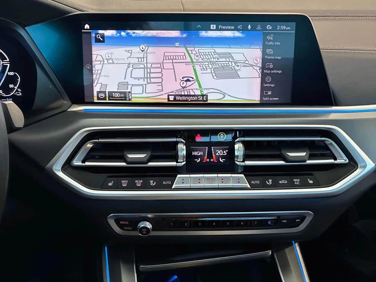 BMW X5 xDrive45e/CARFAX/360 CAM/PANO/ДИСТРОНИК, снимка 9 - Автомобили и джипове - 53841945