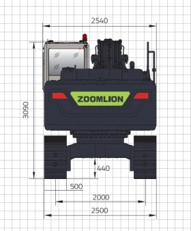 Багер ZOOMLION ZE225GN, снимка 3