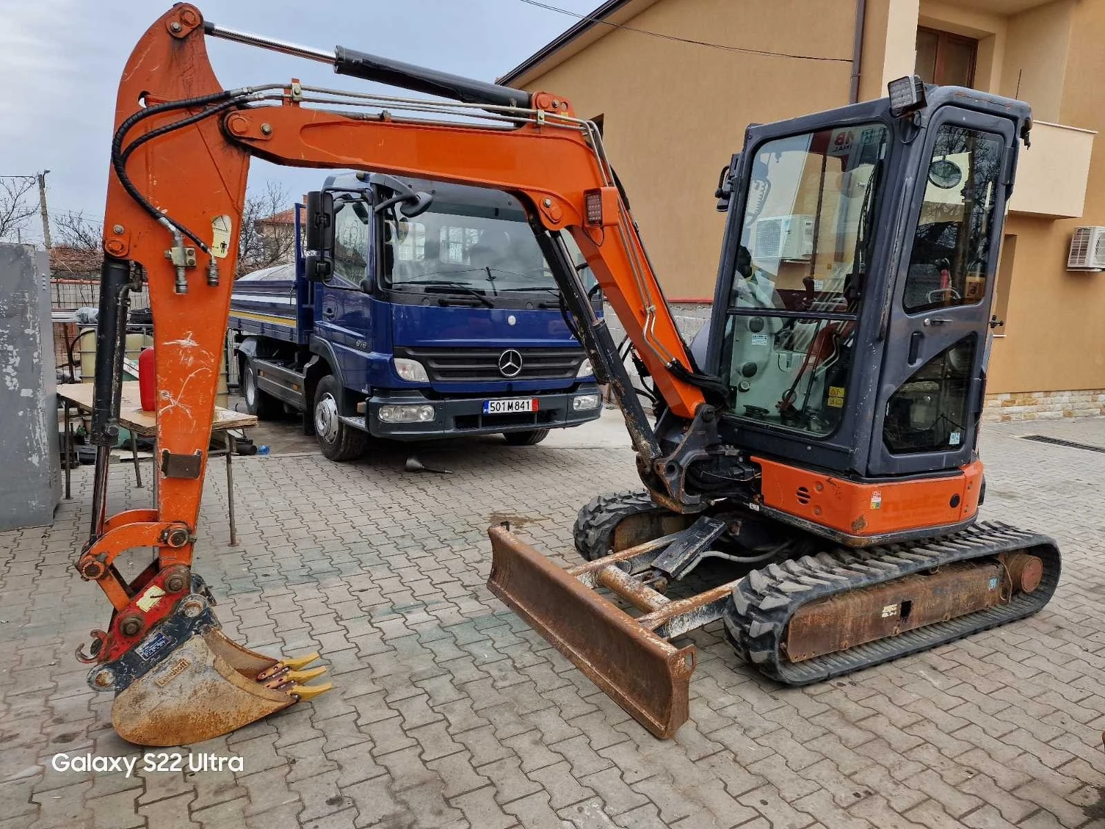 Багер Hitachi U33-5A Климатик , снимка 1