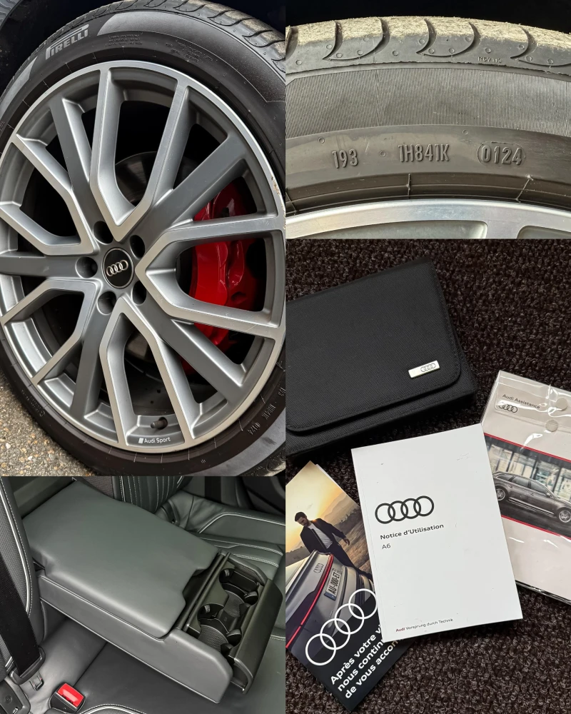Audi A6 50TDI/Quattro/3* S-Line/B&O/Matrix/Alcantara/360, снимка 14 - Автомобили и джипове - 49772165