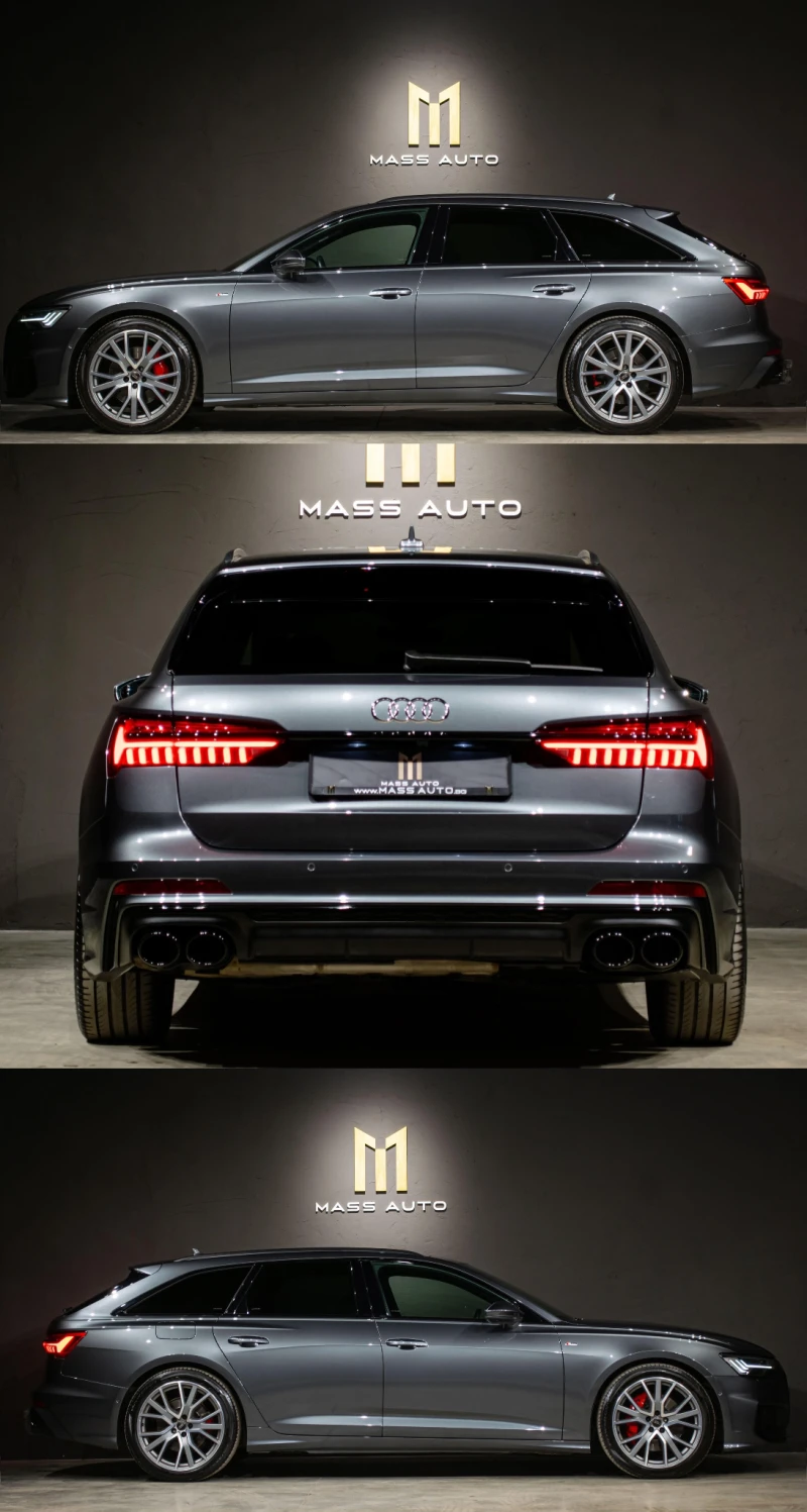 Audi A6 50TDI/Quattro/3* S-Line/B&O/Matrix/Alcantara/360, снимка 4 - Автомобили и джипове - 49772165